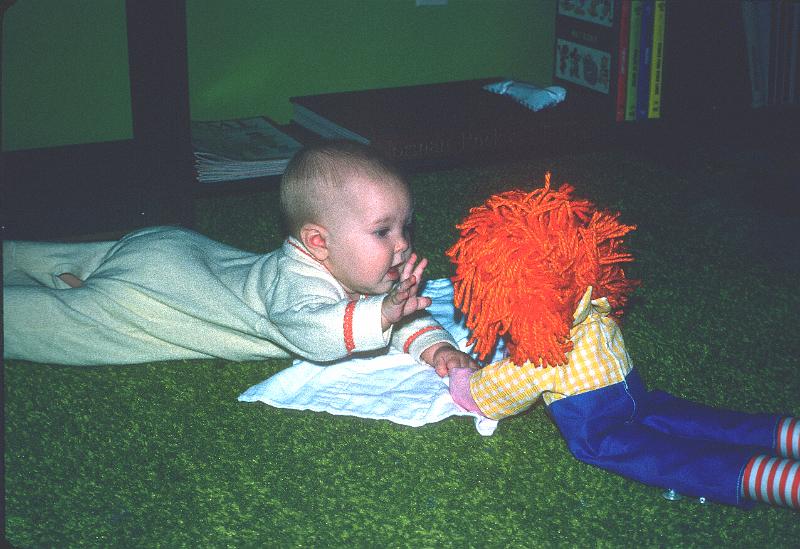 0400-Gretchen with Raggety Andy.jpg - Gretchen and Raggety Andy.  San Diego, California.